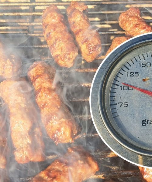 Kolikšna mora biti prava temperatura žara za popolne čevapčiče?