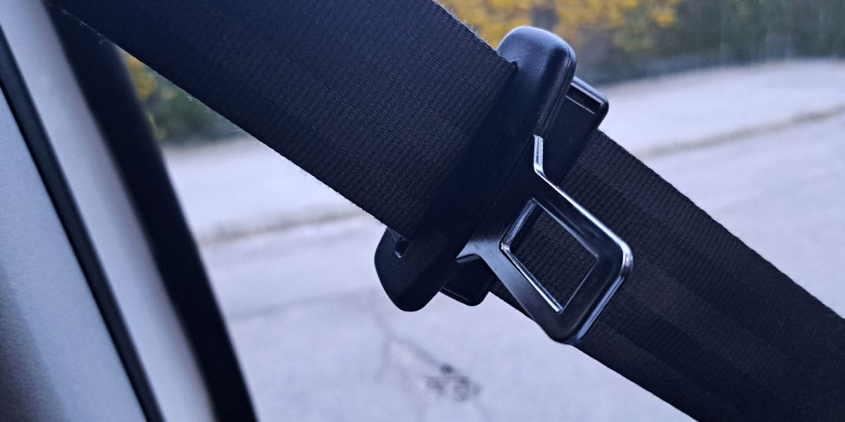 Sponka, varnostni pas