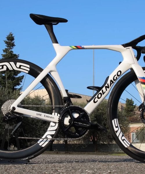 S tem kolesom je Tadej Pogačar osvojil 2. mesto na dirki Paris – Roubaix