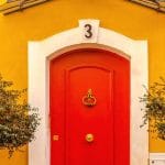 Dom, vhodna vrata, Feng shui