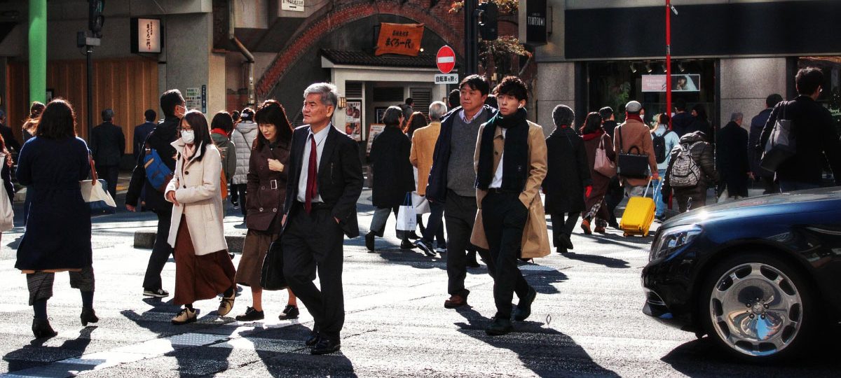 Japonci na ulici
