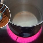 Kuhanje kave, razmerje voda kava