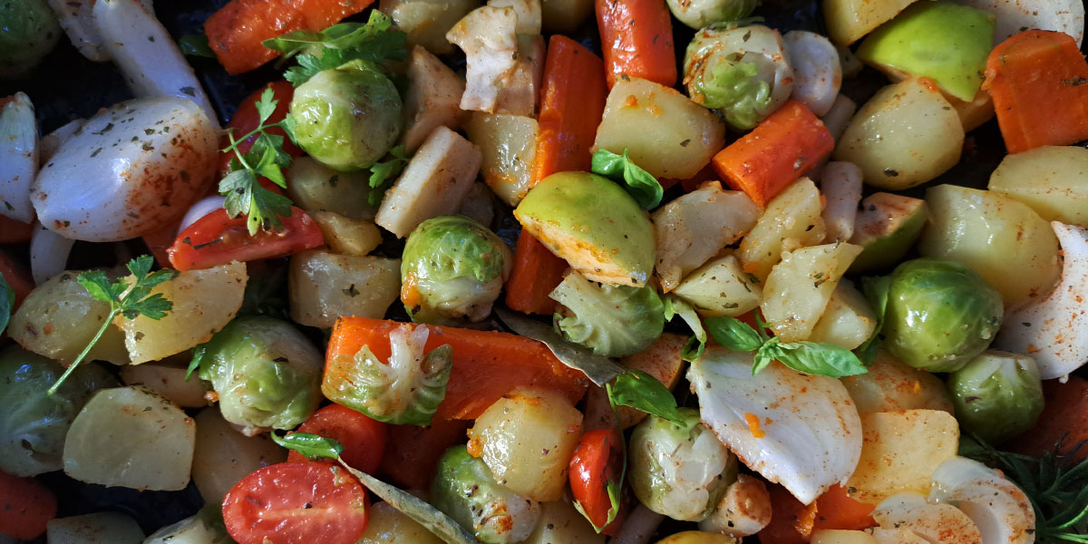 Pečena zelenjava v pečici