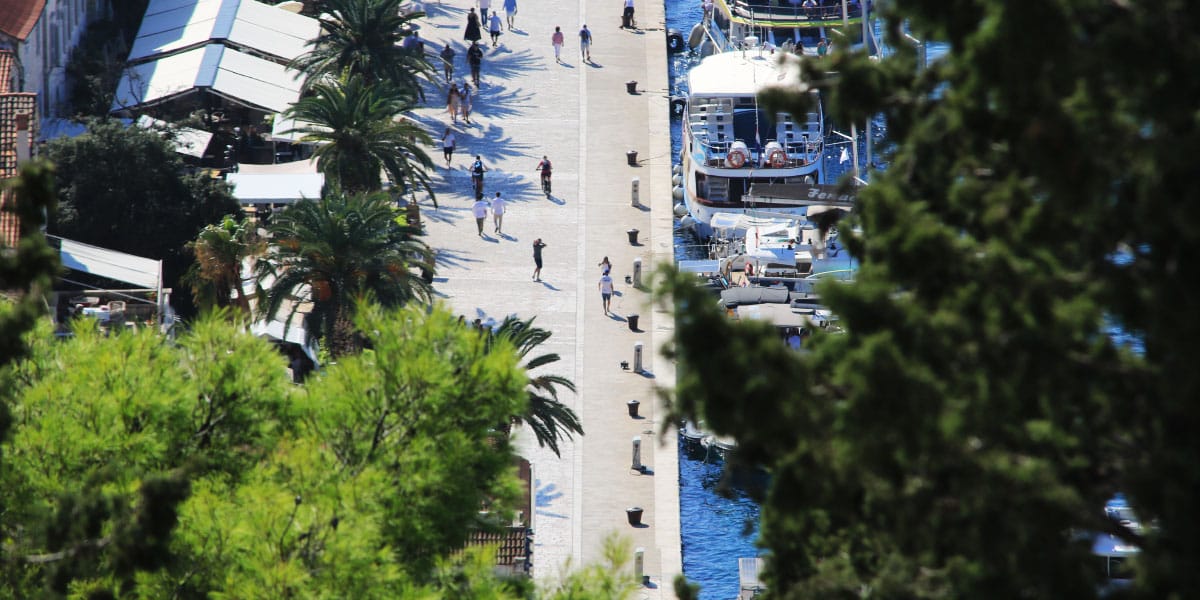 Razgled s Fortice, Hvar