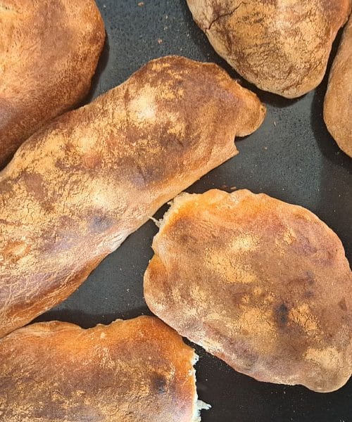 Ste naveličani vedno istega kruha? Poskusite ciabatte različnih oblik!