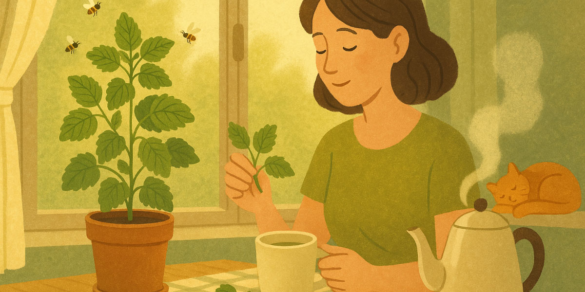 Zelišče melisa za pomirjanje