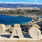 Burja nad Velebitom, otok Pag