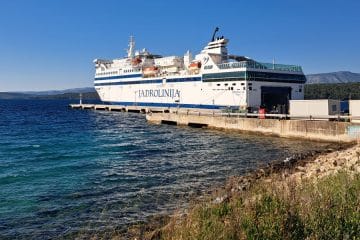 Jadrolinija sporočila, kdaj bodo znova vzpostavili linije proti Italiji