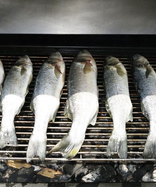 Kako poskrbeti, da se brancin ne prime na žar rešetko