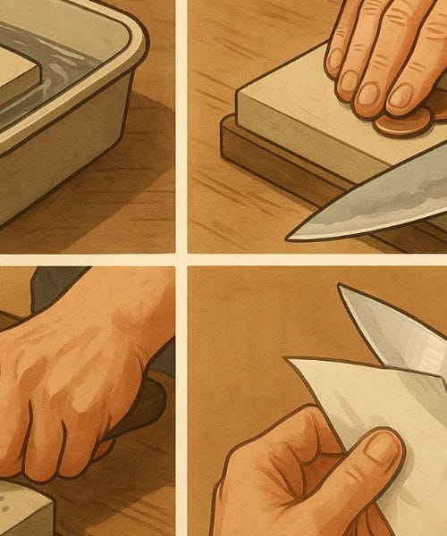 Tako boste pravilno nabrusili nož – končno brez strahu in poškodb