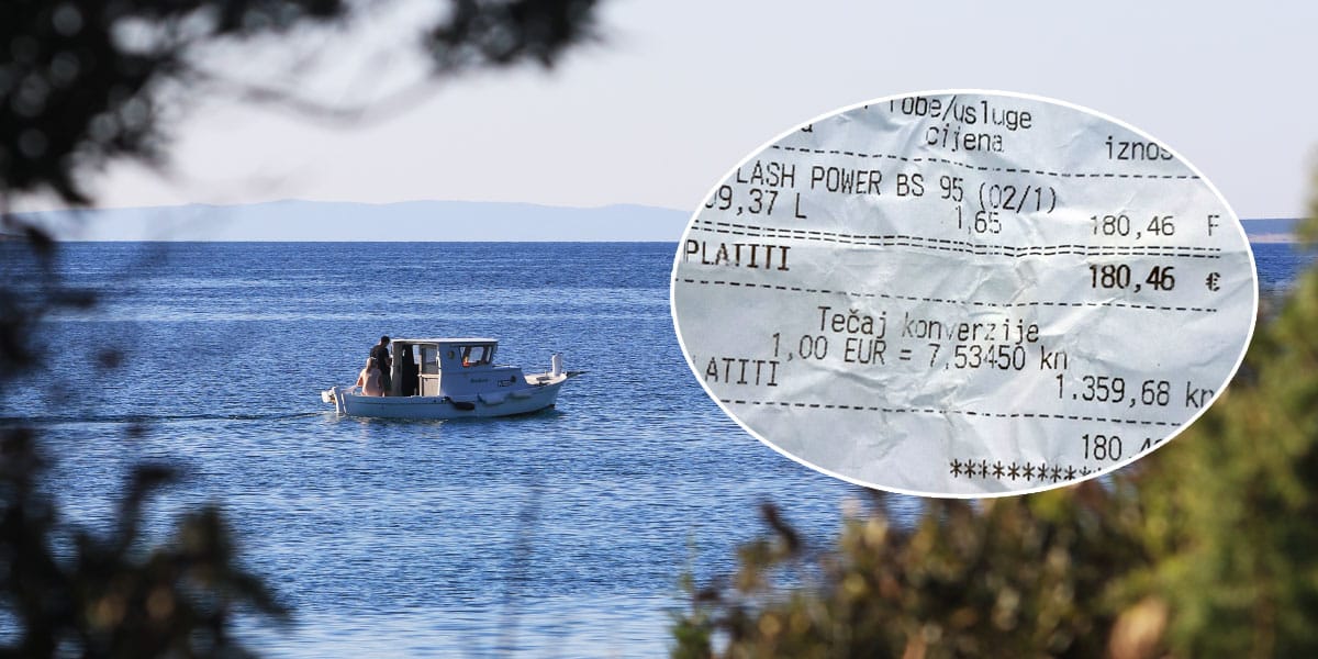 Cene goriva, Hrvaška, navtika