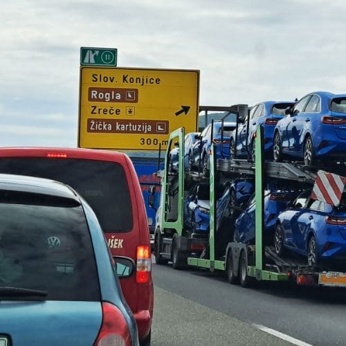 Trije evropski prazniki bodo napolnili slovenske avtoceste