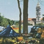 Kampiranje nekoč, dopust v Dalmaciji