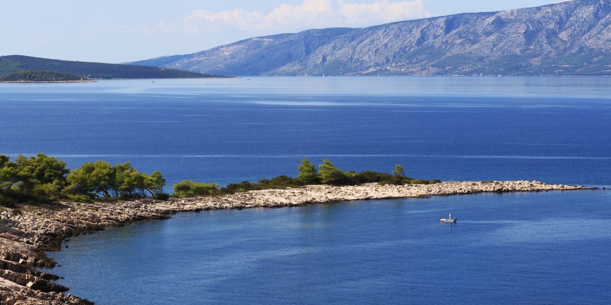 Morje pred Hvarom