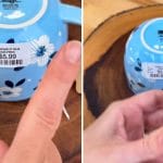 Odstranjevanje nalepke iz keramike