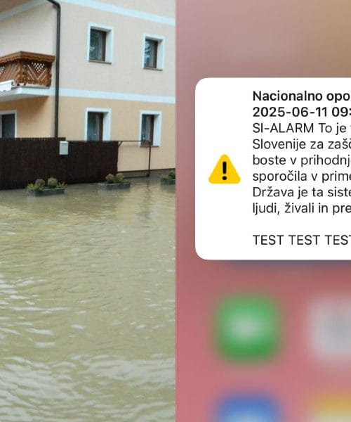SI-ALARM: nov sistem za hitro obveščanje prebivalcev v primeru nesreč