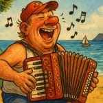 Slovenci, morje, harmonika