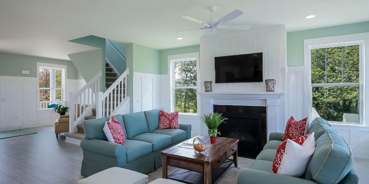 Stropni ventilator v hiši