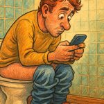 Telefon, WC školjka