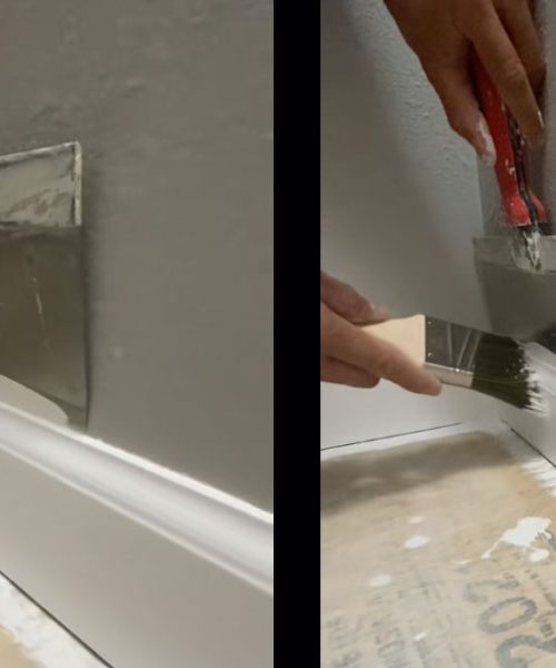 Ta preprost trik s TikToka je olajšal barvanje letvic in rešil prenekatere težave