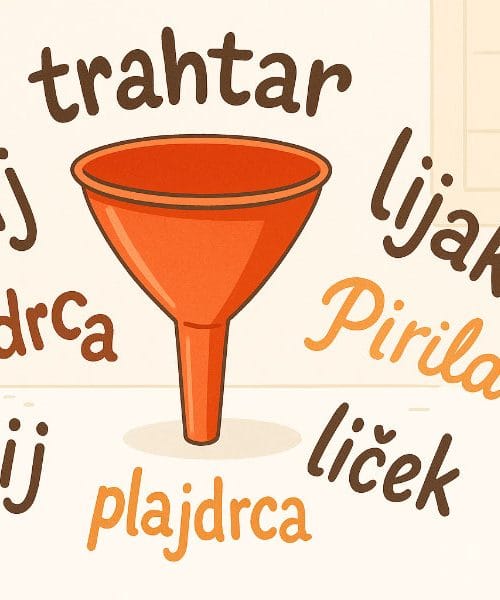 Kaj je trahtar in zakaj ima ta beseda toliko razlicic po Sloveniji