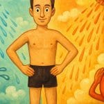 Tuširanje s toplo ali hladno vodo