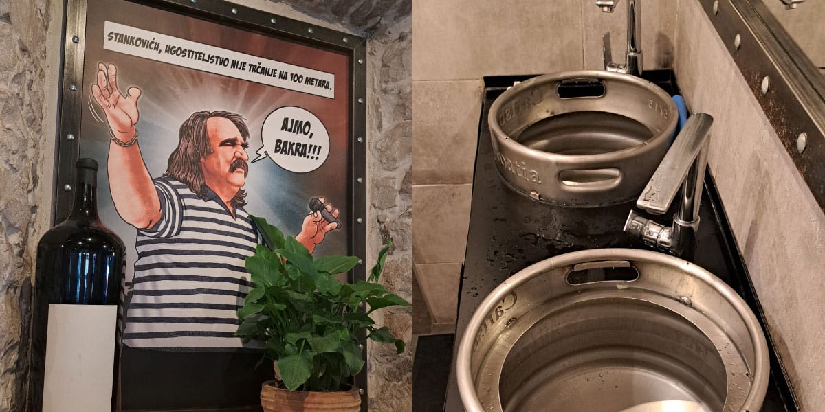 Umivalnik, sod za pivo