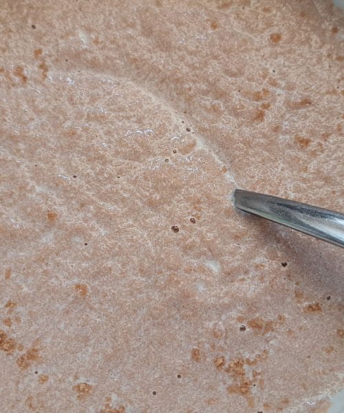 Čokolešnik nekateri jedo tako gostega, da mora žlica stati pokonci