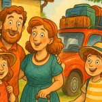 Družina gre na morje