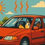 Hrana, ki poleti ne sme ostati v avtomobilu