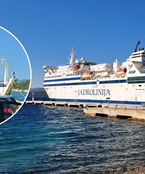 Neurje v Splitu zmešalo vozni red in trajekte Jadrolinije – dva v ladjedelnici
