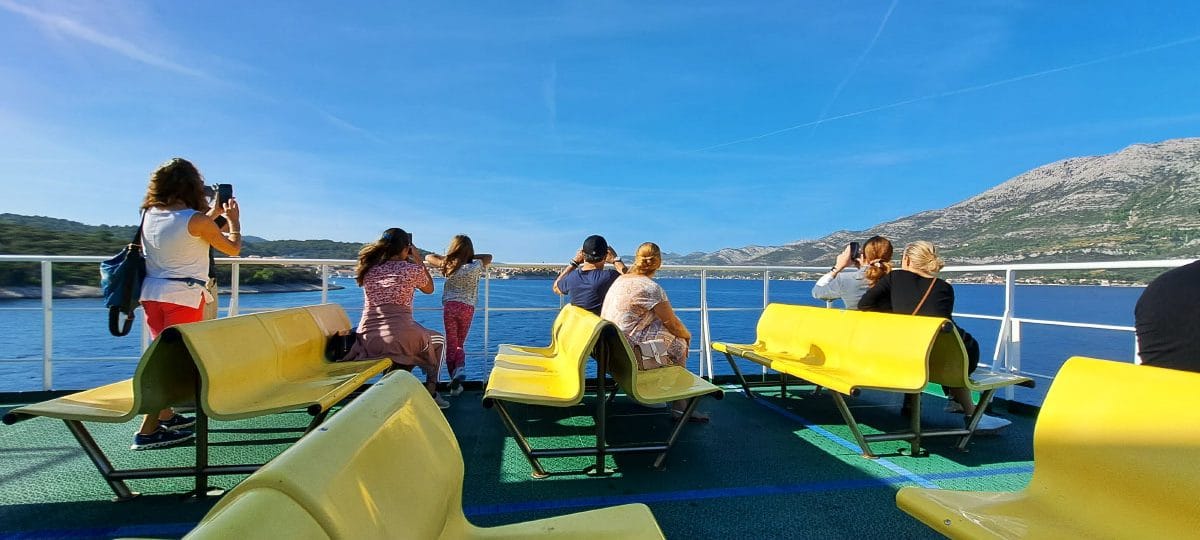 To so tri najkrajše trajektne linije na Jadranu, vožnja traja le 15 minut