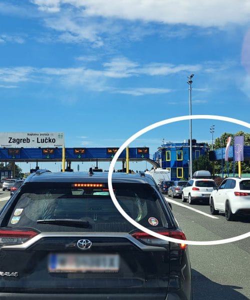 Ta pas na cestninski postaji Lučko vam lahko prihrani čas in čakanje v koloni