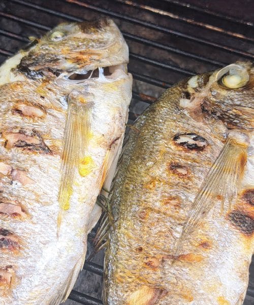 Če ne želite, da se riba prime na rešetko – jo namažite z jabolčnim kisom