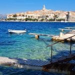 Prazna plaža na Korčuli