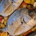 Šarag, riba, olivno olje