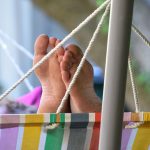 Uživanje v viseči mreži