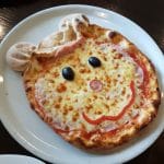 Pizza v obliki medvedka