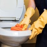 Čiščenje WC školjke