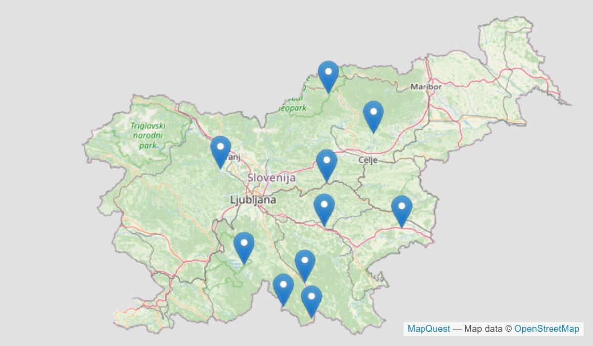 To je 10 po površini najmanjših slovenskih naselij