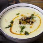 Gobova juha s krompirjem