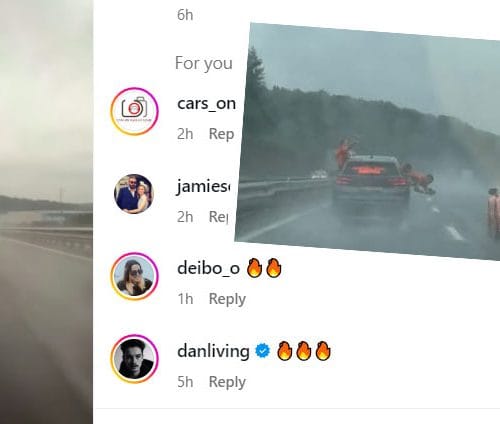 Rally Gumball 3000 na dolenjski avtocesti presenetil voznike