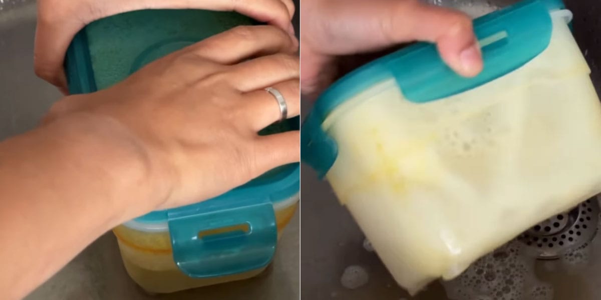 Kako očistiti plastično posodo