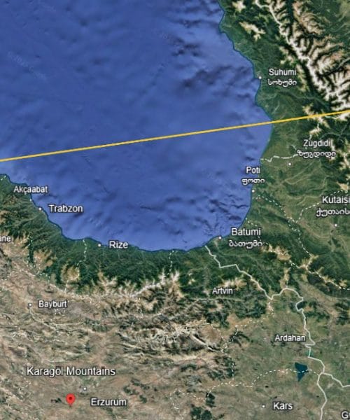 Nov svetovni rekord: Mt Elbrus je bil posnet iz Turčije kar 474 kilometrov daleč