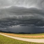 Poličast oblak, shelfcloud