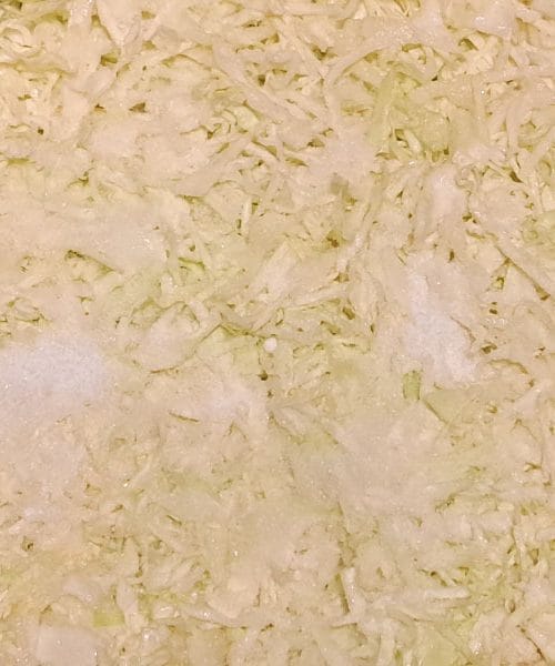 Toliko soli potrebujemo za 20 kilogramov zelja pri kisanju