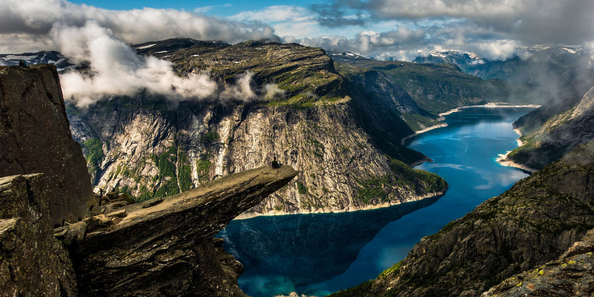 To je Trolltunga, norveški balkon nad prepadom