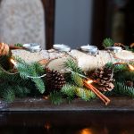 Cimet na adventnem venčku