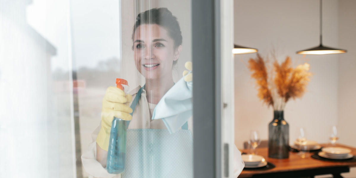 Čiščenje oken pozimi