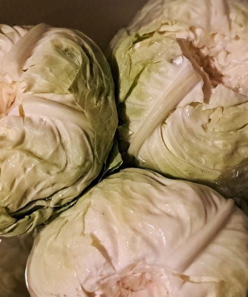 Če želite za novo leto jesti sarme, potem morate glave kisati ta trenutek